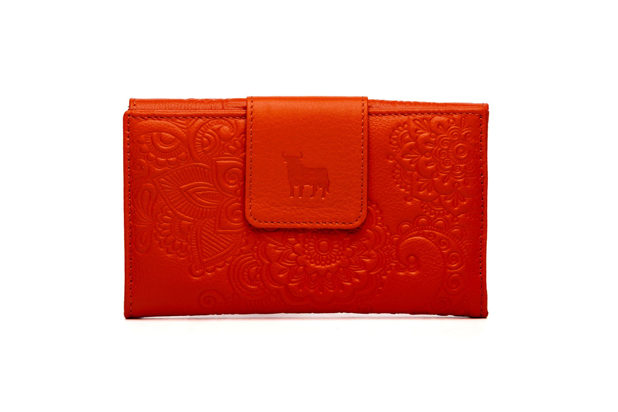 Billetera Toro señora piel grande