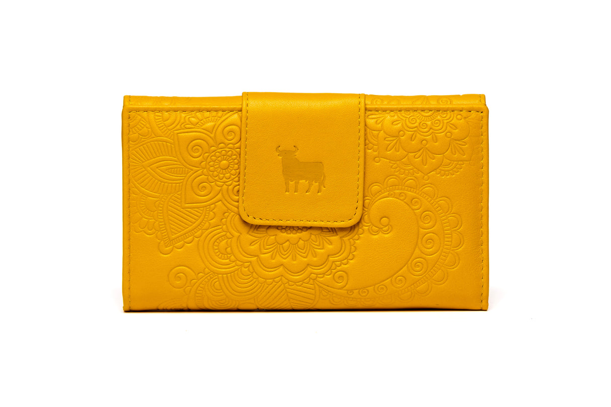 Billetera Toro señora piel grande